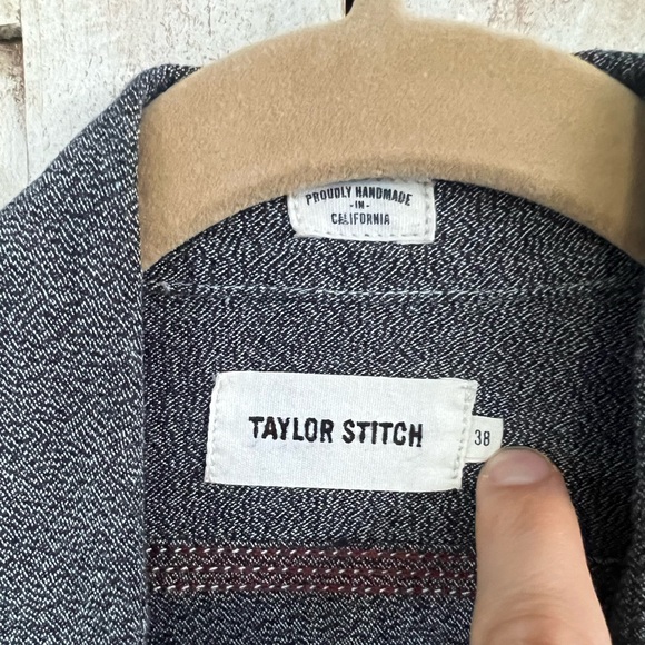 Taylor Stitch (made in California) salt n pepper button down (M/38) - Picture 3 of 5